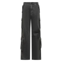 Wide-leg Cargo Pants