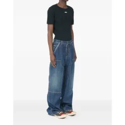 Wide-leg Jeans