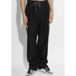 Wide-leg Trousers