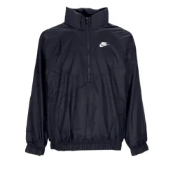 Windbreaker Anorak Jacket Black/White