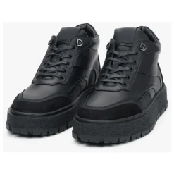 Winter Leather Boots with Warm Lining