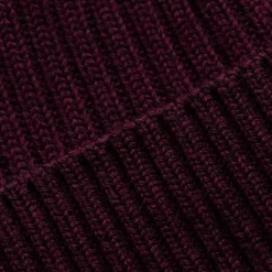 Wool Beanie Logo Detail