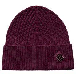 Wool Beanie Logo Detail