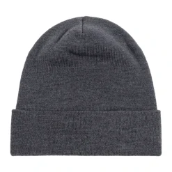 Wool Beanie with Logo Patch