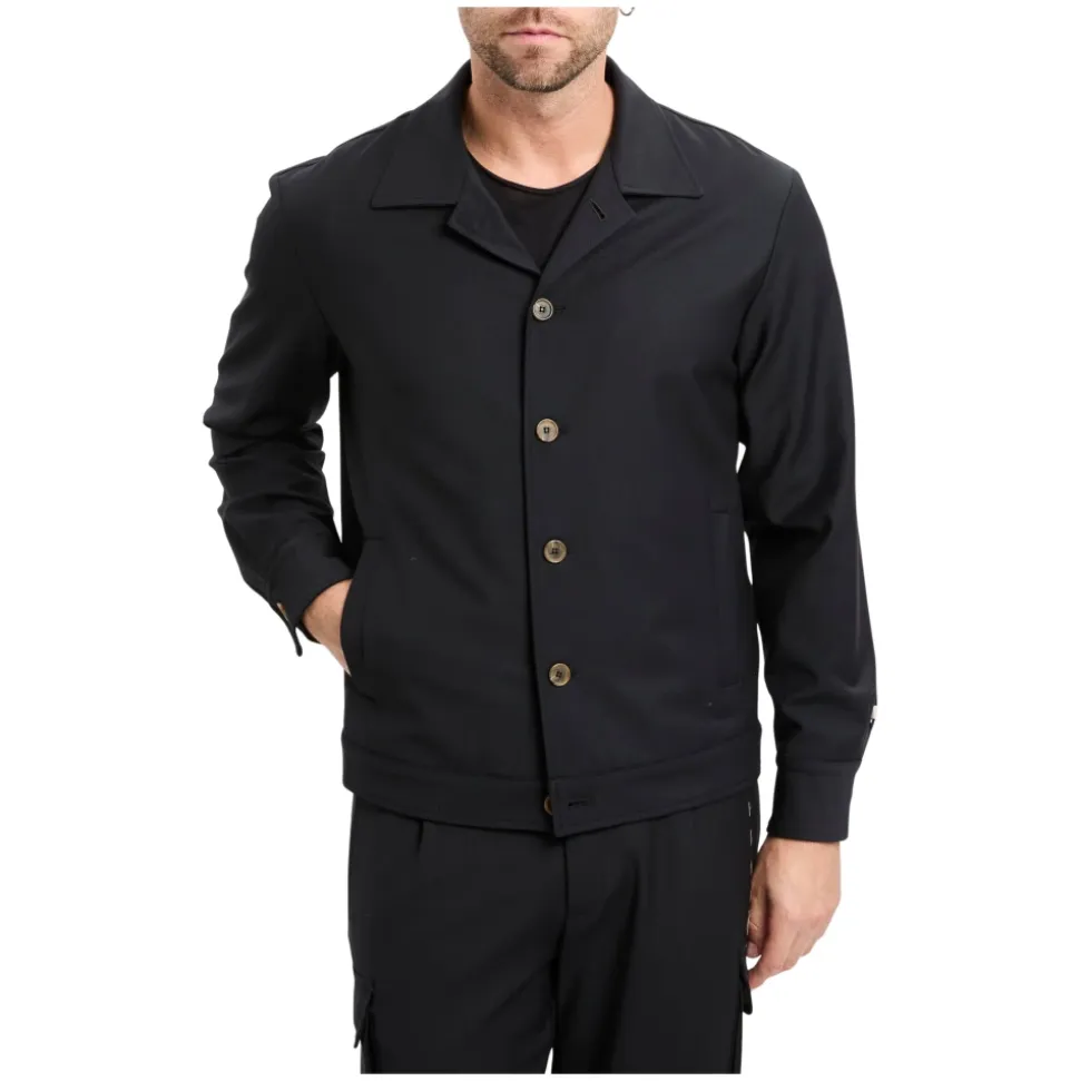 Wool Blend Overshirt