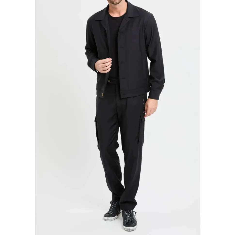 Wool Blend Overshirt