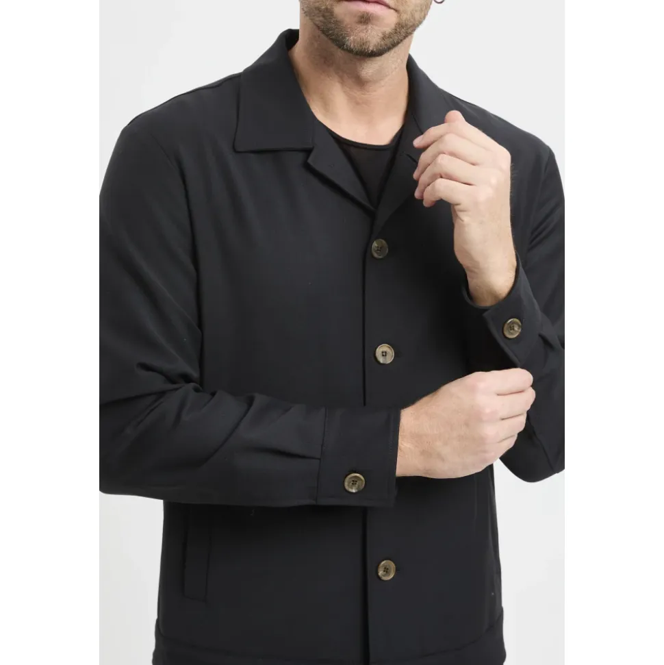 Wool Blend Overshirt