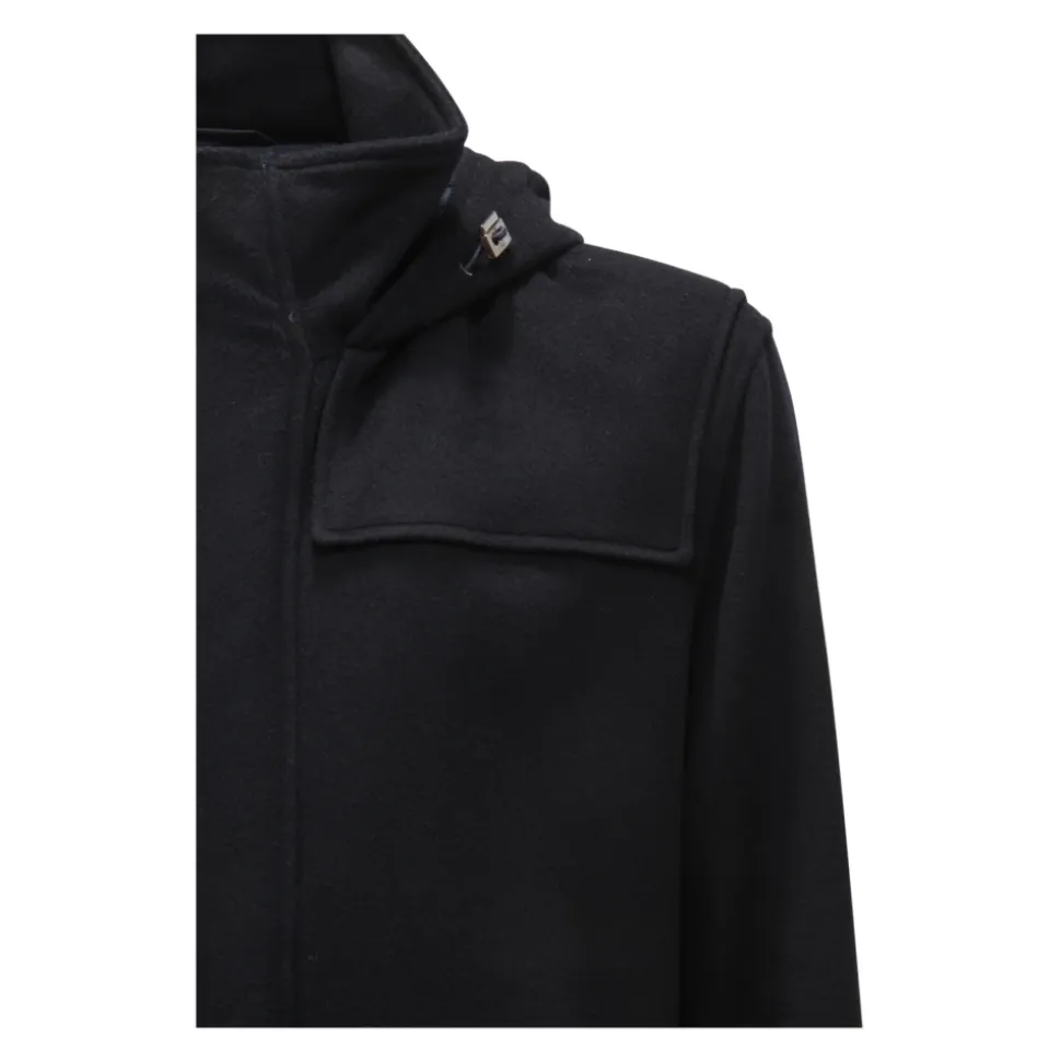Wool Cashmere Half Coat Jacket