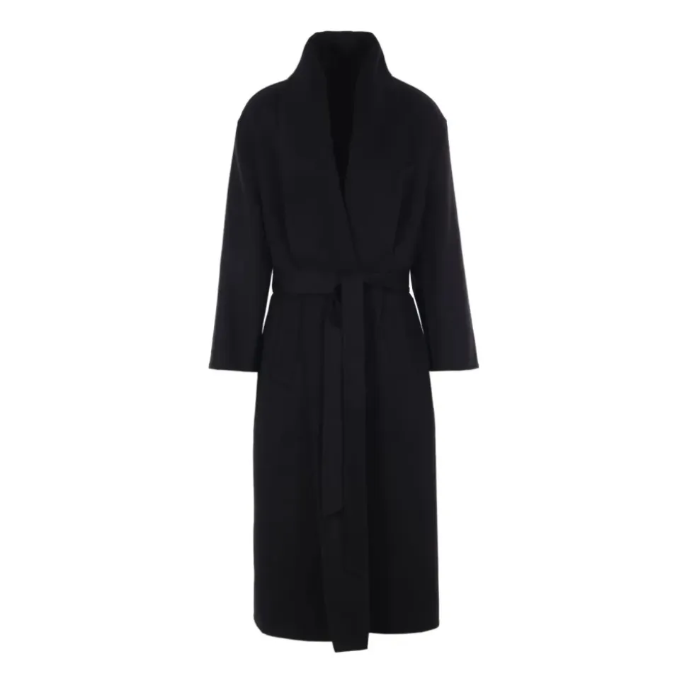 Wool Cashmere Shawl Coat