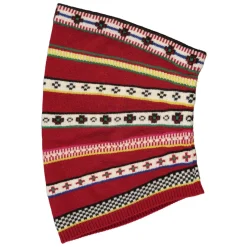 Wool Cotton Jacquard Neck Warmer