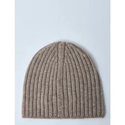 Wool Knit Logo Beanie Hat