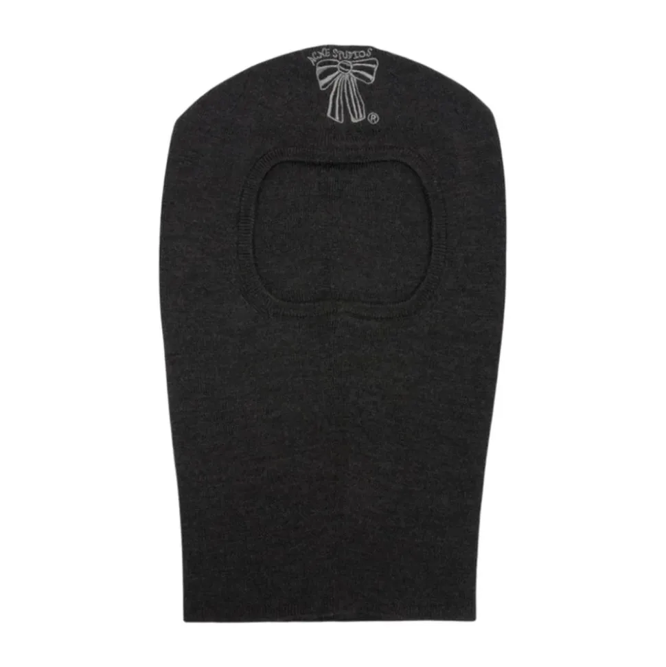 Wool logo balaclava