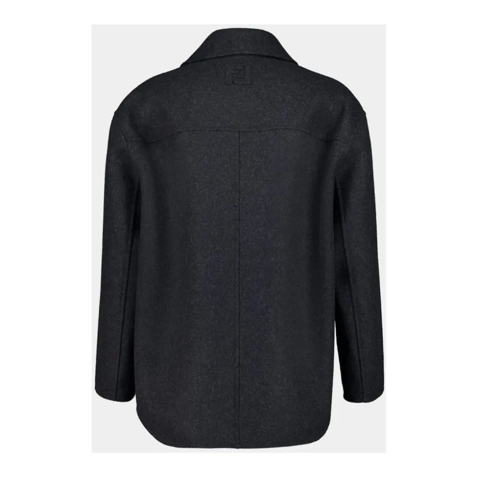 Wool Mélange Pea Coat