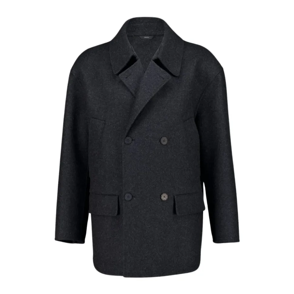 Wool Mélange Pea Coat