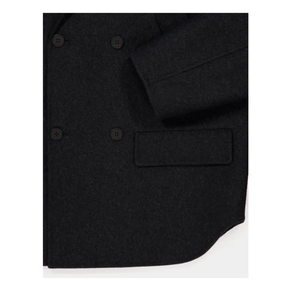 Wool Mélange Pea Coat