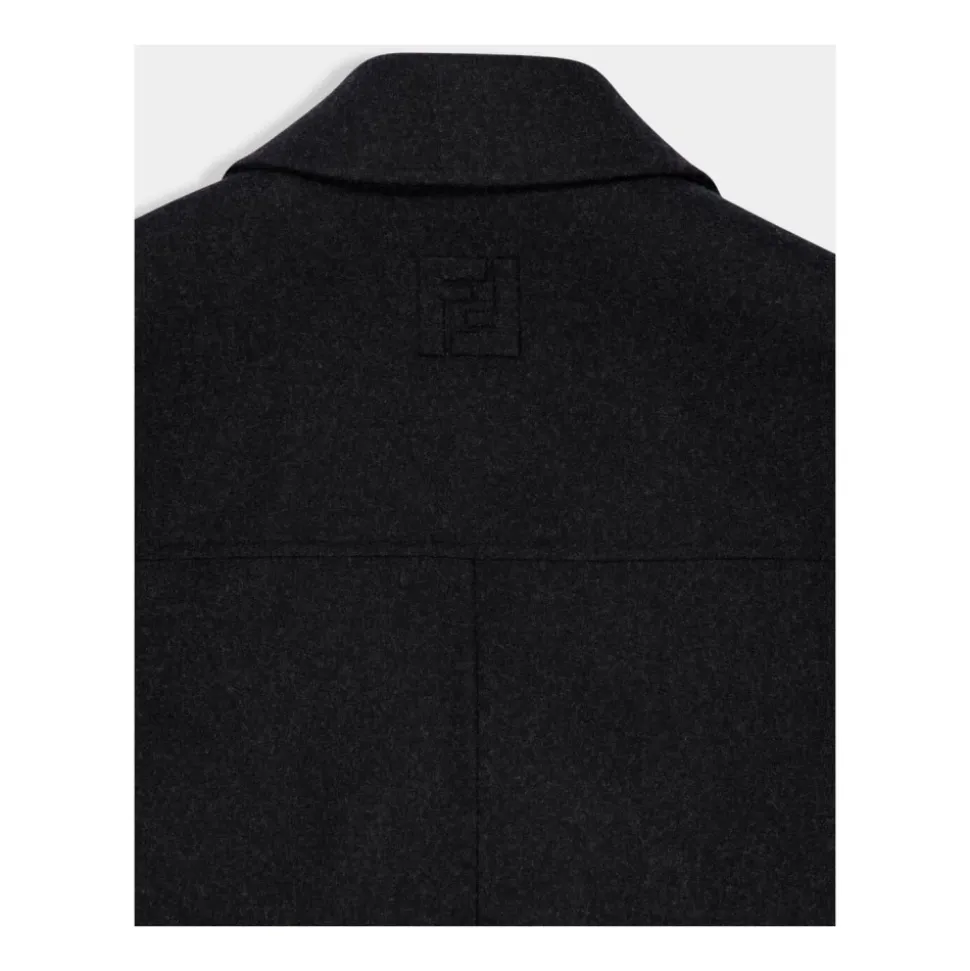 Wool Mélange Pea Coat