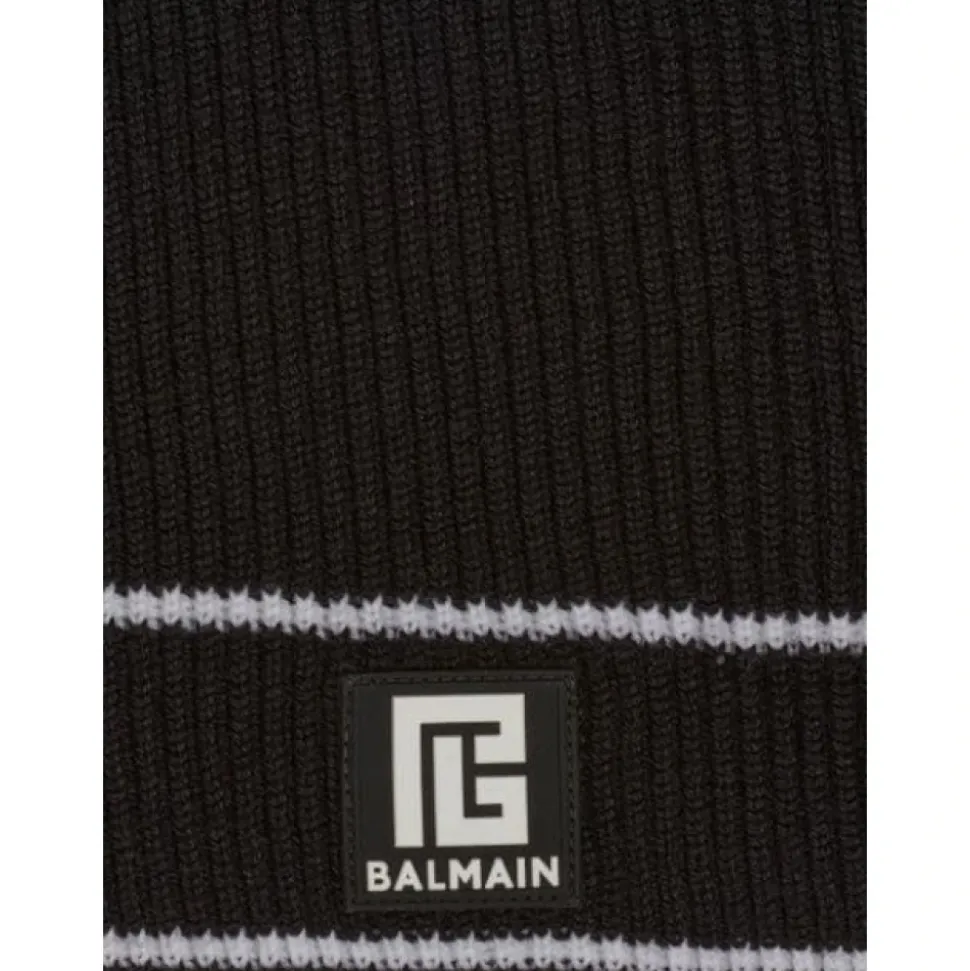 Wool Patch Scarf
