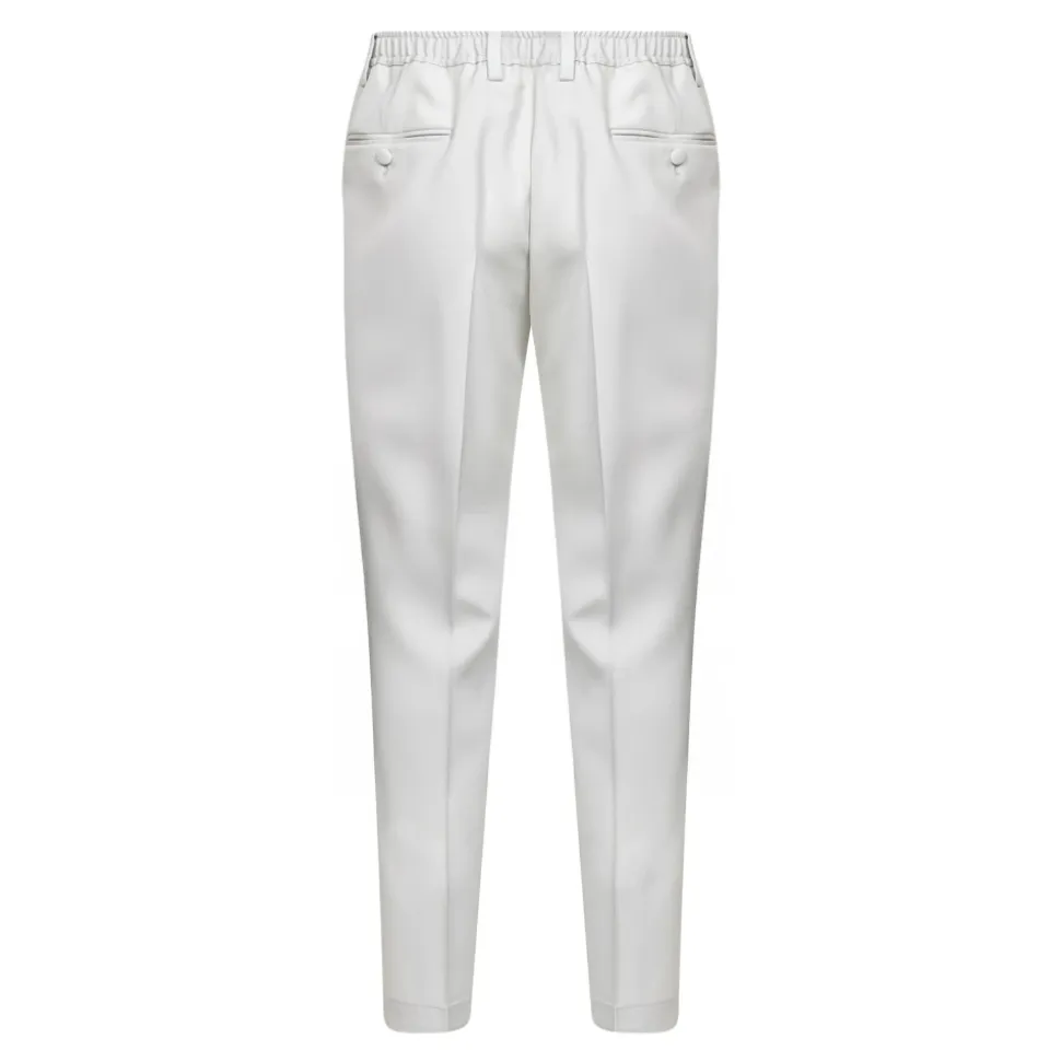 Wool Poplin Trousers