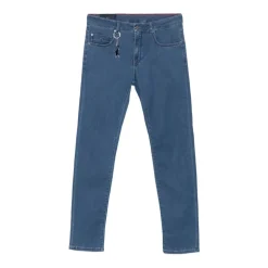 Woven Denim Jeans with Five Pockets