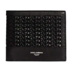 Woven Plongé Calfskin Wallet