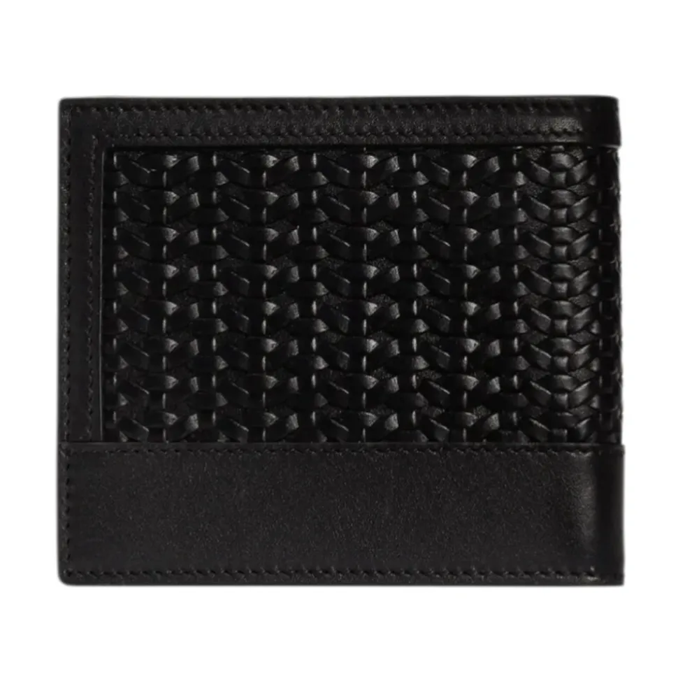Woven Plongé Calfskin Wallet