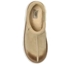 Yellow Suede Lug Loafer Shoes