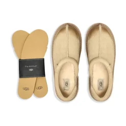 Yellow Suede Lug Loafer Shoes