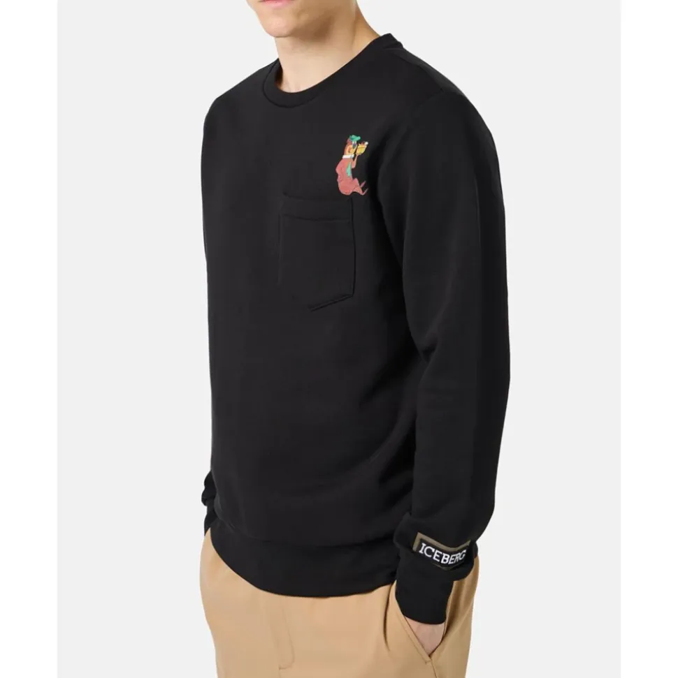 Yogi-print Sweatshirt