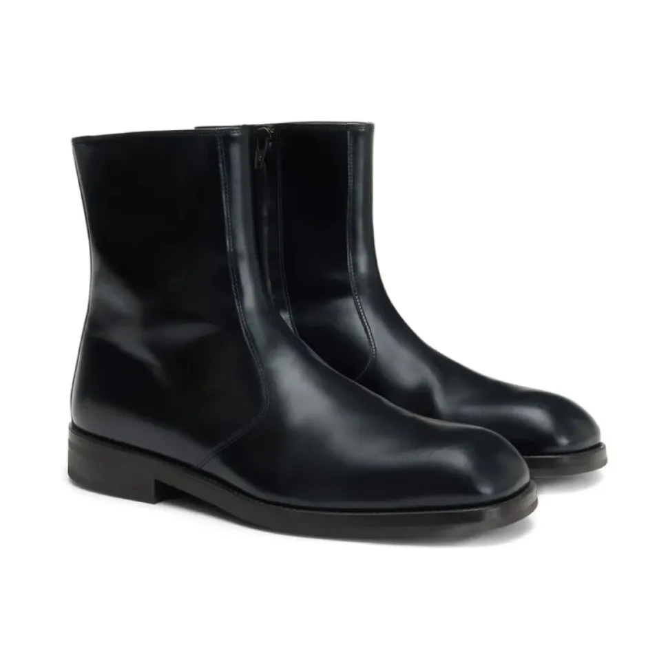 Zipped Boots