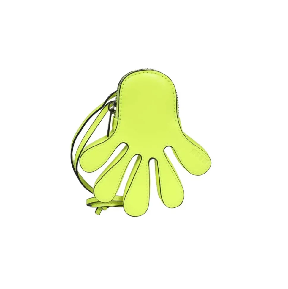 Zippered Coin Purse with Shoulder Strap