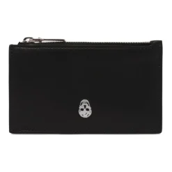 Zippered Leather Wallet